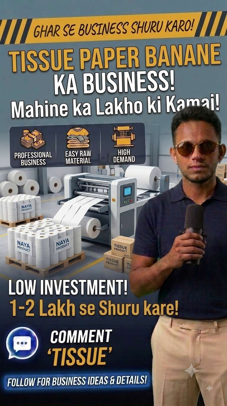 Tissue Paper Making Business business blueprint preview