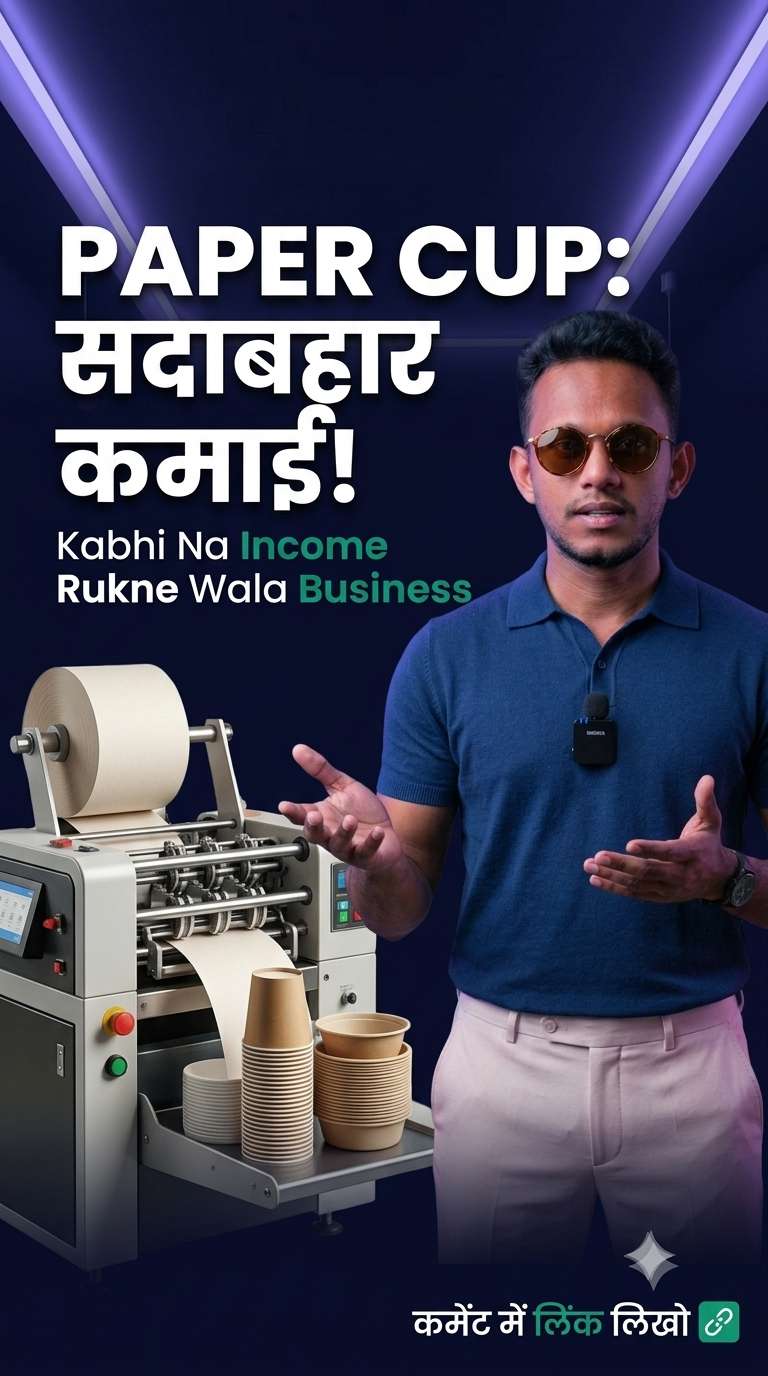 Paper Cup Making Business business blueprint preview