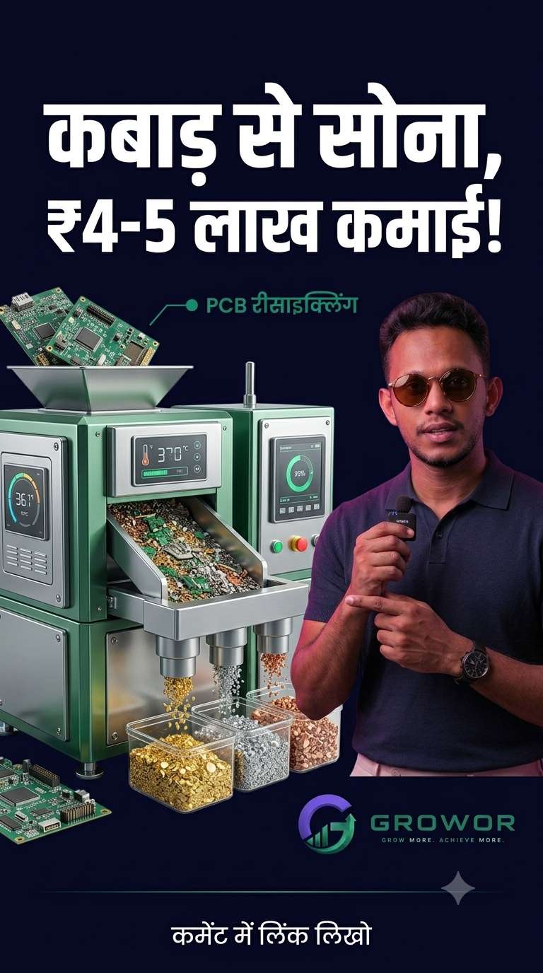 PCB Scrap Recycling Business business blueprint preview
