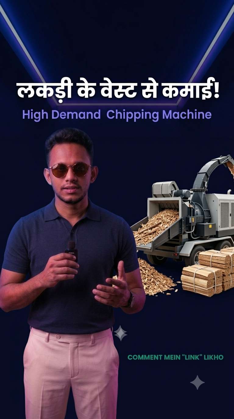 Wood Chips Making Business business blueprint preview